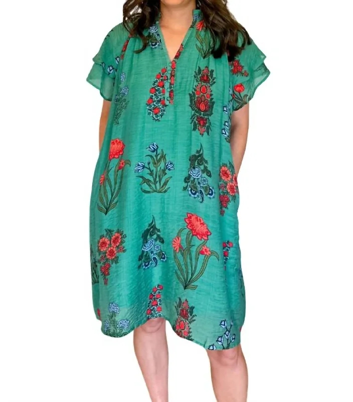 Women's High-Fashion Apparel Martha Dress In Green