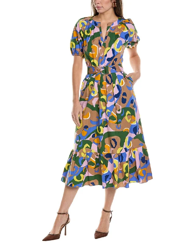 Bold Fashion Diane von Furstenberg Lindy A-Line Dress