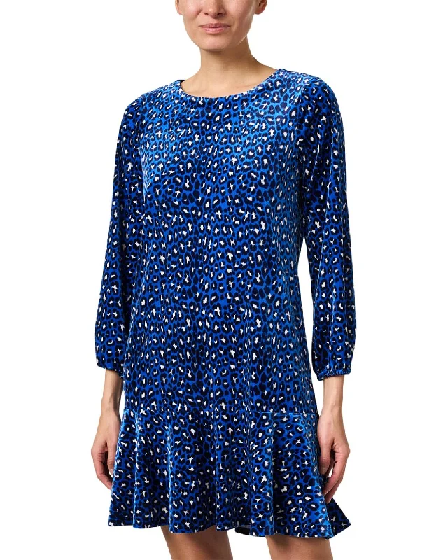 Women's Casual Apparel Jude Connally Sadie Print Velvet Dress