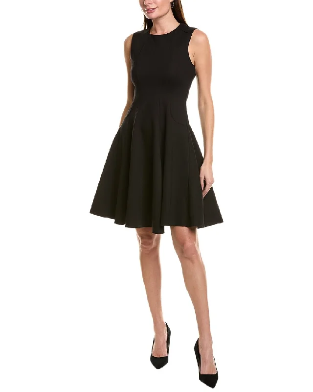 Women's Date Night Outfit Gracia Seamed A-Line Dress