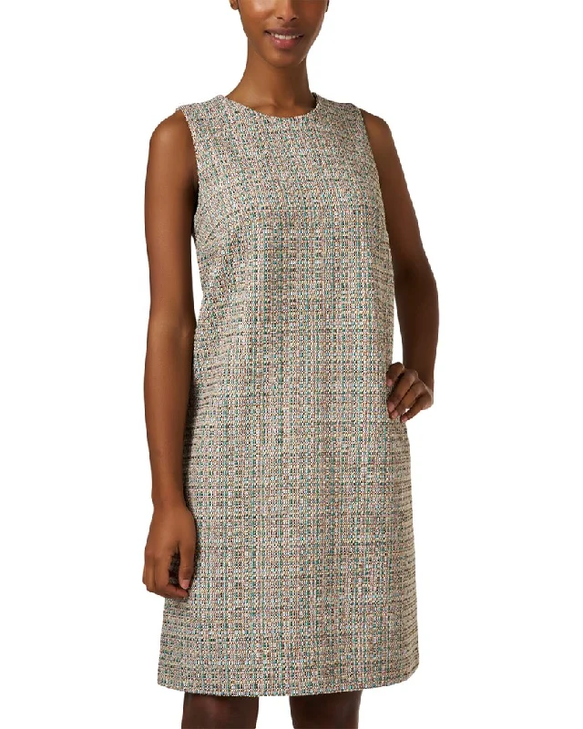 Women's Work Apparel Paule Ka Tweed Wool-Blend Dress