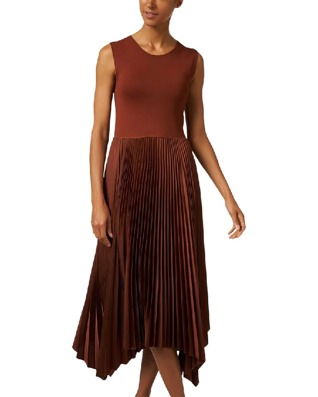 Women's Formal Apparel Joseph Dera Pleated Cashmere Dress