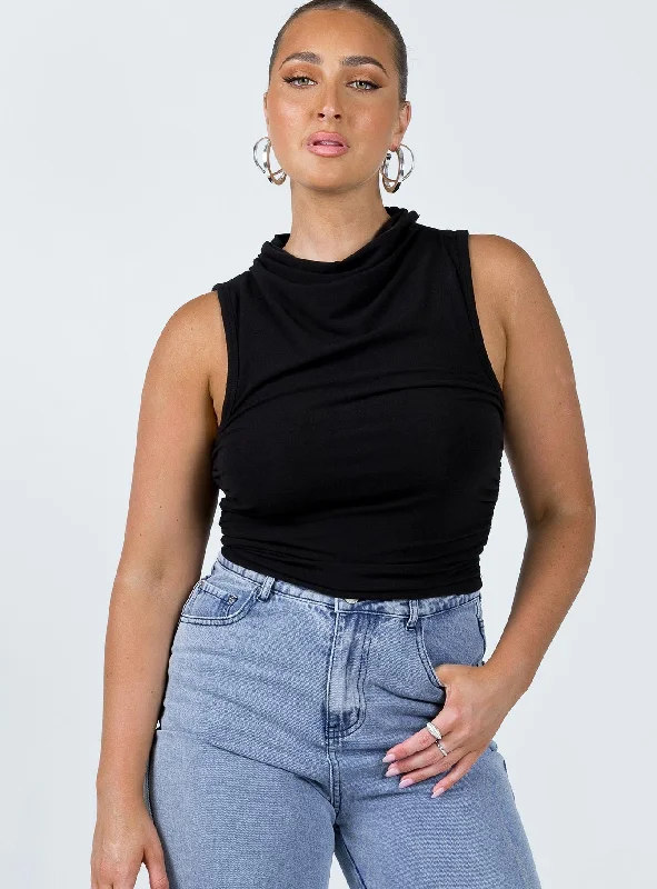 Women's Athletic Outfit Bickell Tank Top Black