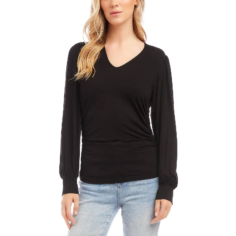 Women's Formal Wear Womens Shirred Rayon Pullover Top