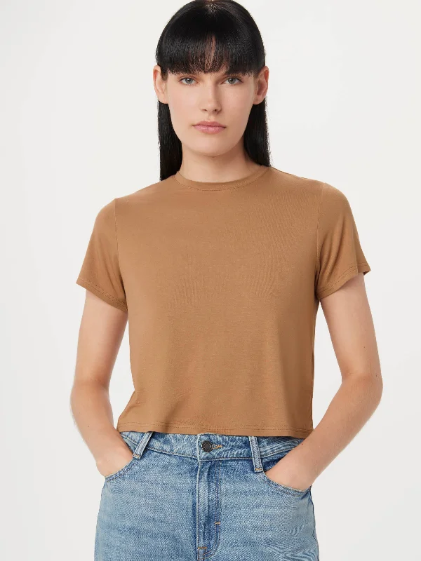 Women's Classic Outfit The Relaxed Fluid T-Shirt in Nutmeg