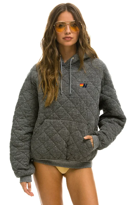 Women's Evening Wear Quilted Relaxed Pullover