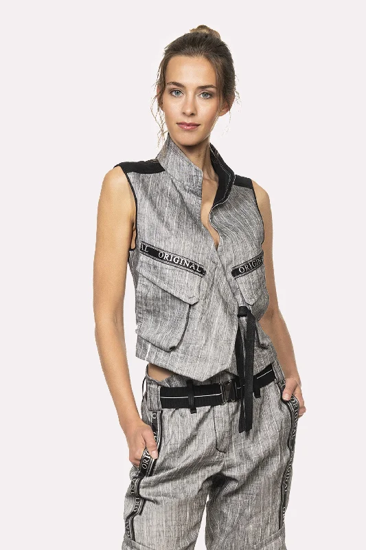 Save Big Original Vest - Grey Melange