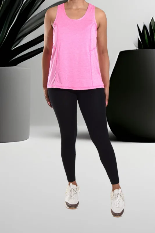 Clothes Woman Activewear Light Pink  Vest