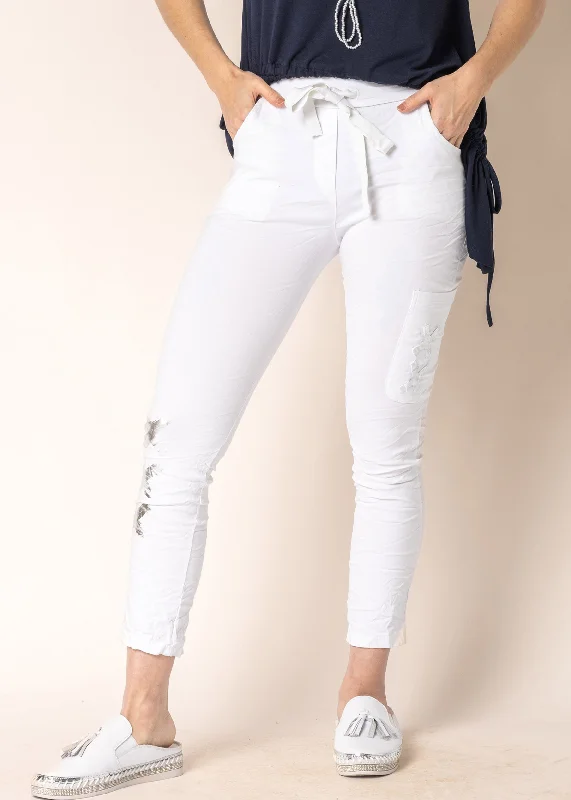 Sophisticated Style Rika Pants in White