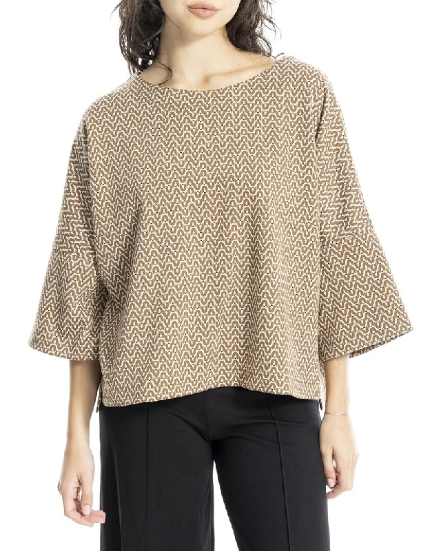 Outlet Clothing Max Studio Double Knit Top