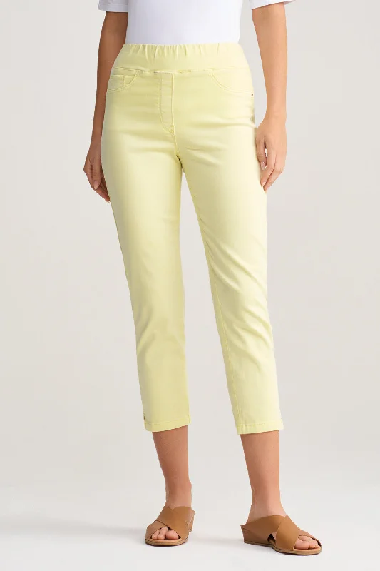 Fashion Essentials Bengajean® 3/4 Slim Leg - Limoncello