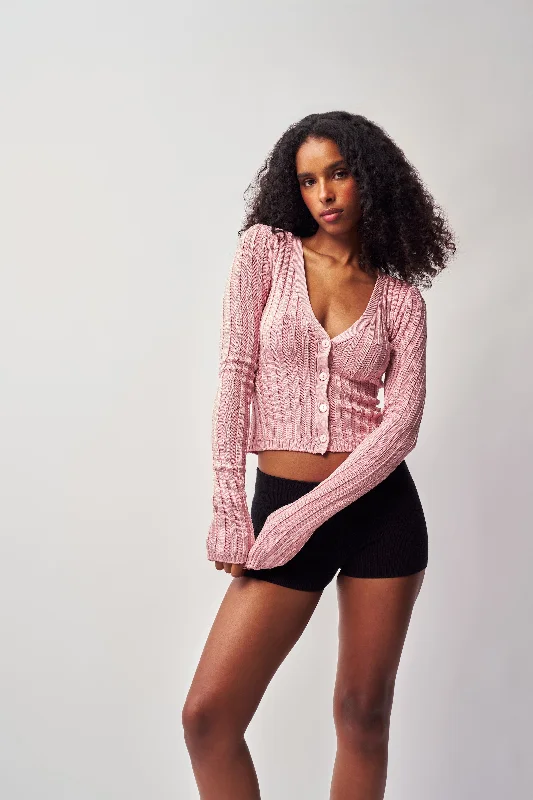 Women's Cozy Outfit For Lounging Slinky Rib Cardigan