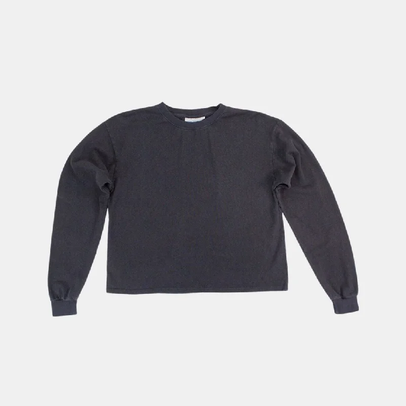 Women's Online Boutique Cropped Long Sleeve Tee