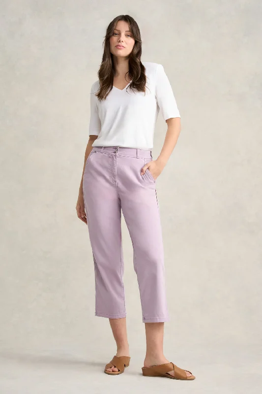 Trend Alert Casual Pant - Greyed Lavender