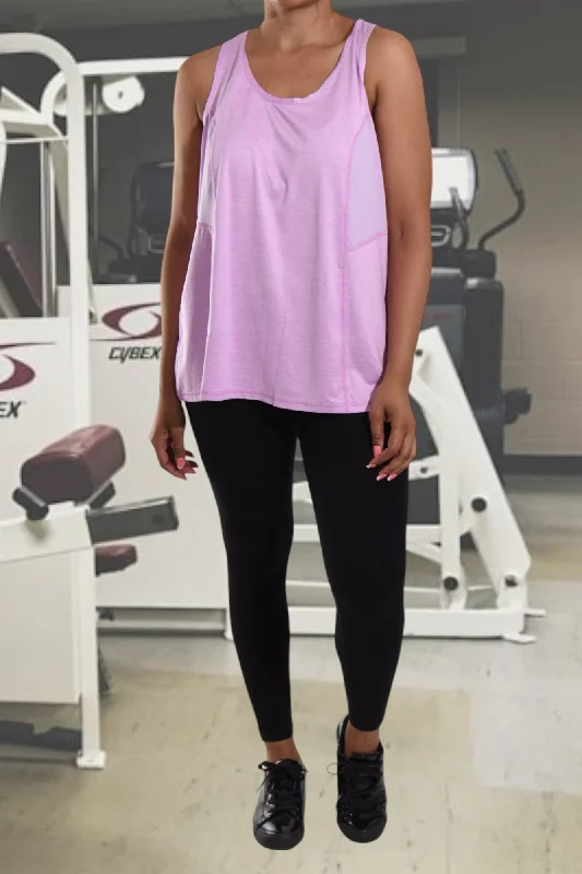 Outfits Ideas Light Pink Activewear Vest