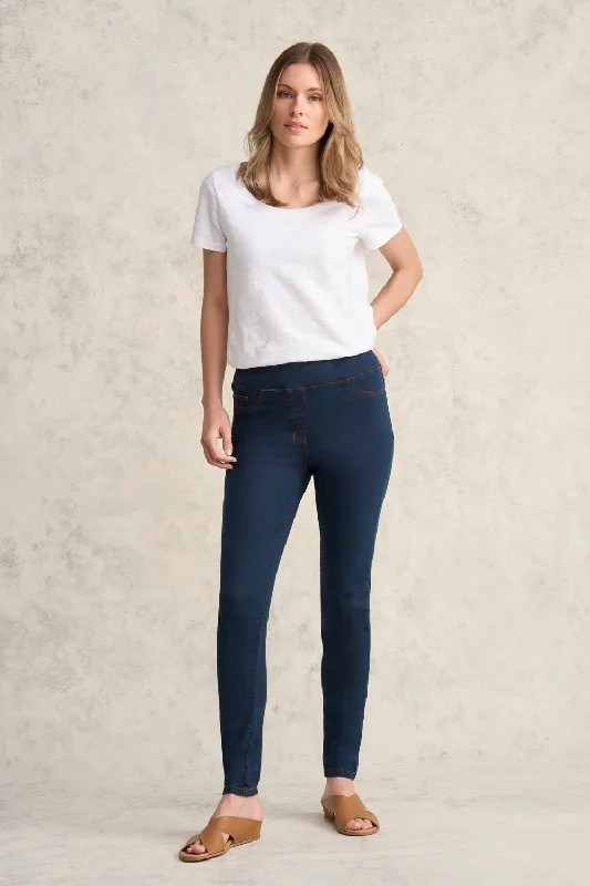 Hot Trends Bengajean® Full Length Skinny Leg - Clean Denim Blue