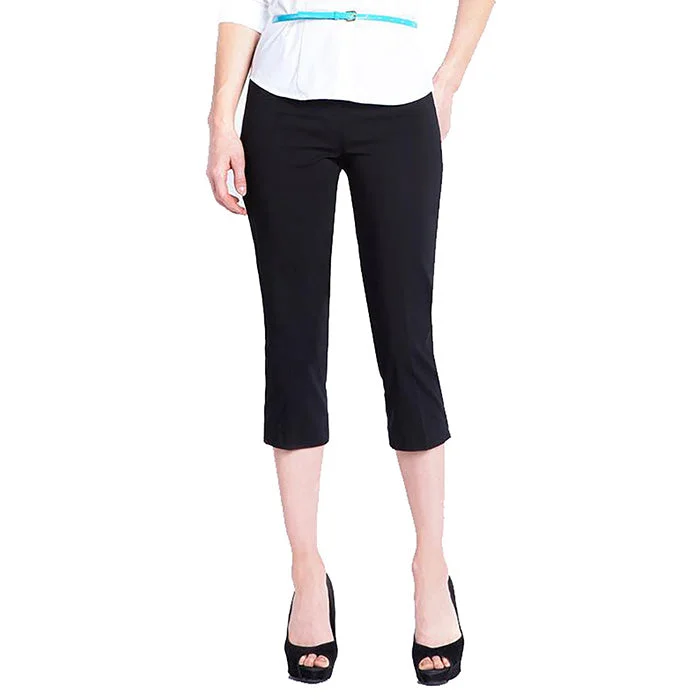 Women's Transitional Attire SlimSation 21-Inch Capri  Pants - Black