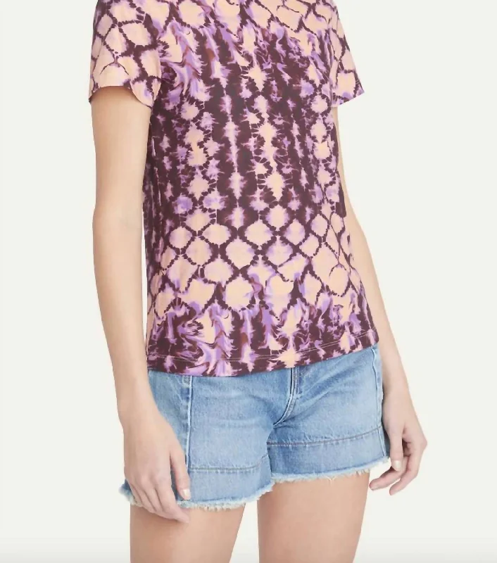 Modern Women's Attire Estelle T-Shirt In Wisteria