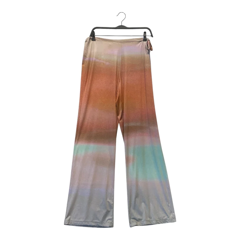 Women's Sports Apparel RENE SCHEIBENBAUER/Wide Leg Pants/M/All Over Print/Polyester/MLT/