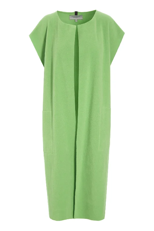 Imeless Style LONG VEST - 7169 - JUICY GREEN