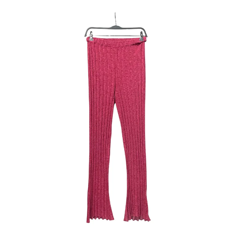 Women's Chic Outerwear Attire PALOMA WOOL/Wide Leg Pants/S/Cotton/PNK/High-waisted/