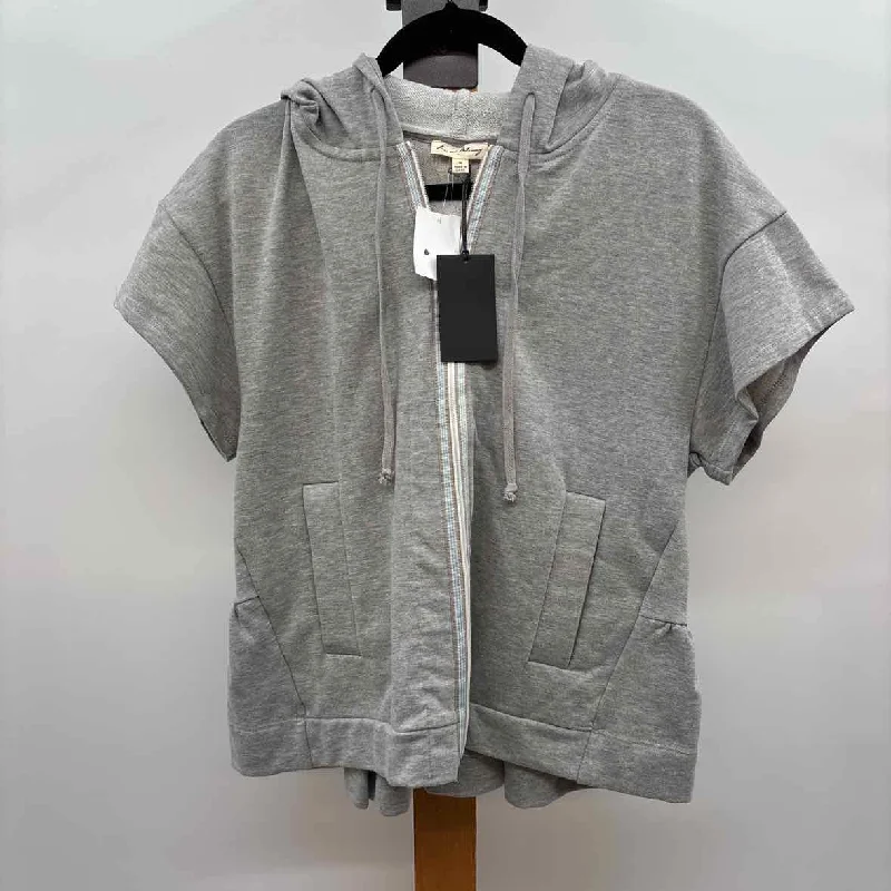 Women's Clothing Outfit Set Jane & Dilancey Women's Size M Gray Heathered Jacket