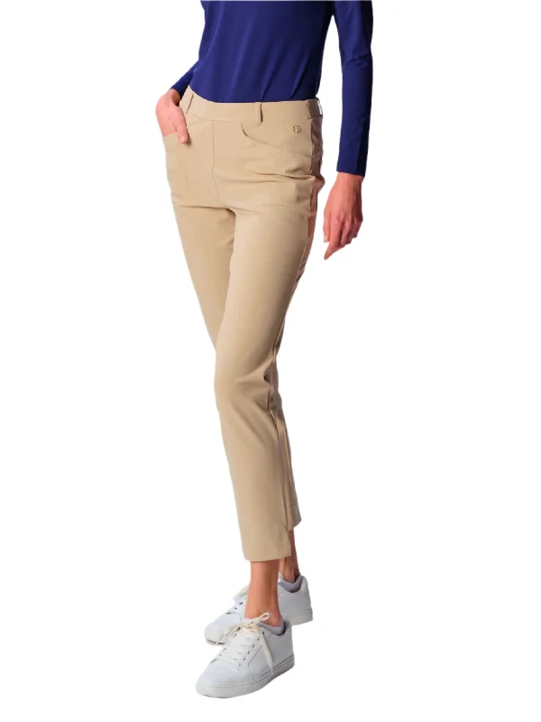 Women's Trendy Casual Outfit G Lifestyle Active Pant - Khaki