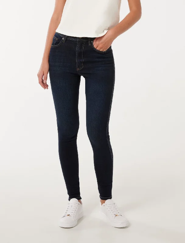 Casual Outfit For Women Ashley Mid-Rise Ankle Skinny Jeans