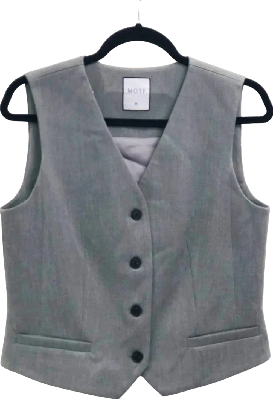 Sophisticated Style MOTF Grey Vest M