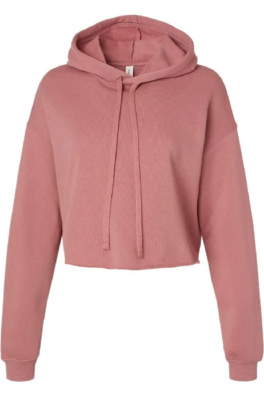 Women's Resort Attire BELLA + CANVAS Women´s Crop Fleece Hoodie