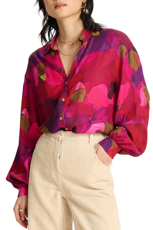 Clothes For Women BRUSHWORK BLOUSE - SP7408