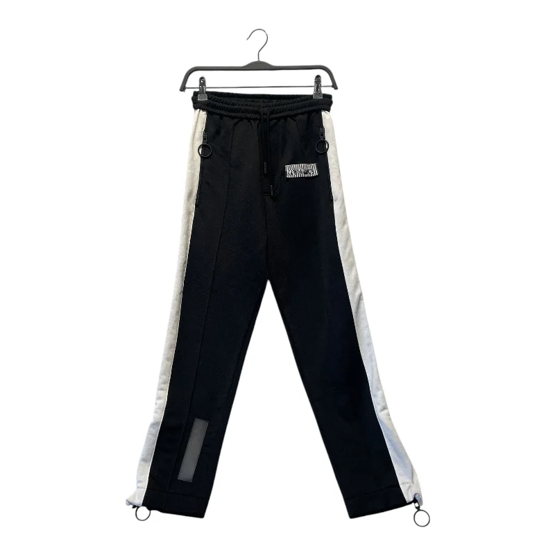 Stylish Women's Attire OFF-WHITE/Straight Pants/XXS/Stripe/Polyester/BLK/Joggers/