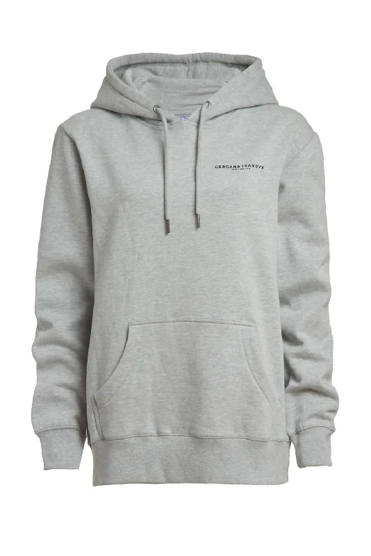 Outfits Ideas Women's Organic Cotton Hoodie In Grey