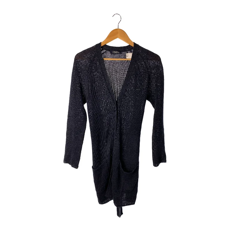 Stylish Women's Clothes for Work and Play S Max Mara/Cardigan/M/NVY/Linen/Plain