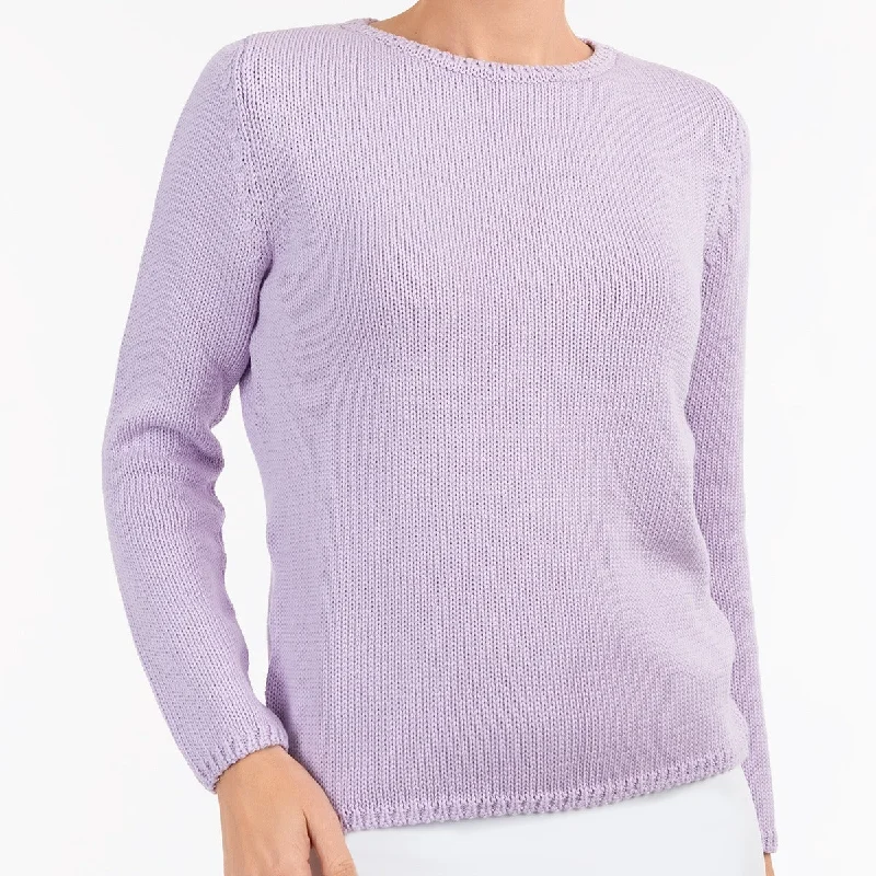 Women's Active Outfit For Fitness Long Sleeve Pullover in Lilac