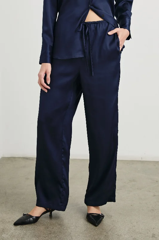 Women's Vacation Outfit DAMANI PANT - NAVY