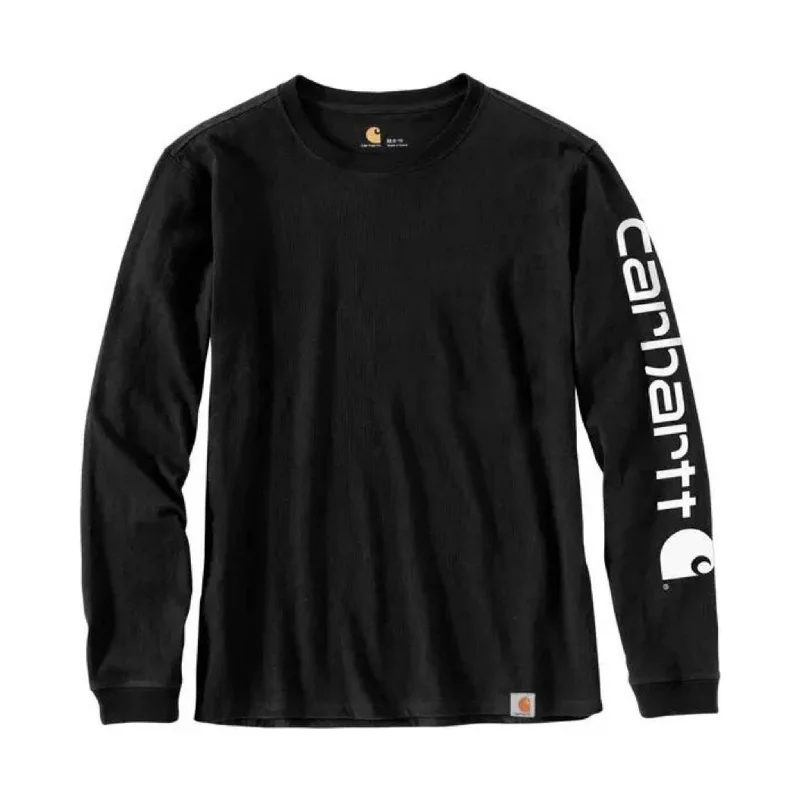 Timeless Women's Outfit Carhartt Women's Long Sleeve Logo T-Shirt - Black