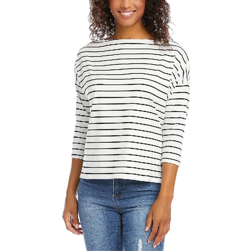 Women's Classic Outfit Womens Solid Cotton Pullover Top