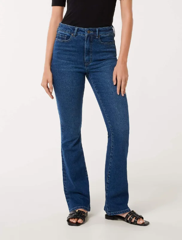 Women's Elegant Evening Outfit Phoebe Skinny Flare Jeans