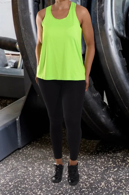 Clothing Store Lime Activewear Vest