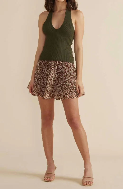 Bundle Offer Maitland Knit Top In Olive