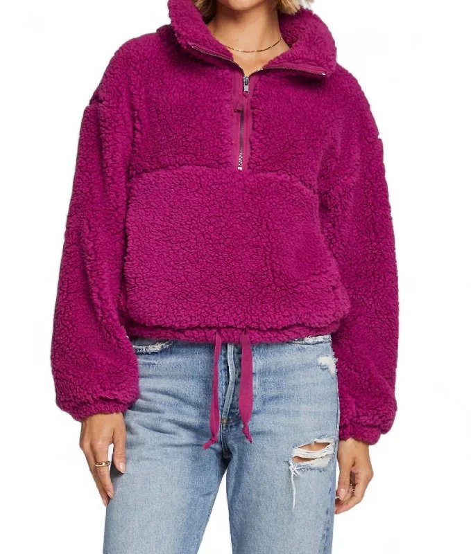 Trendy Women's Dresses Online Everest Pullover In Berry