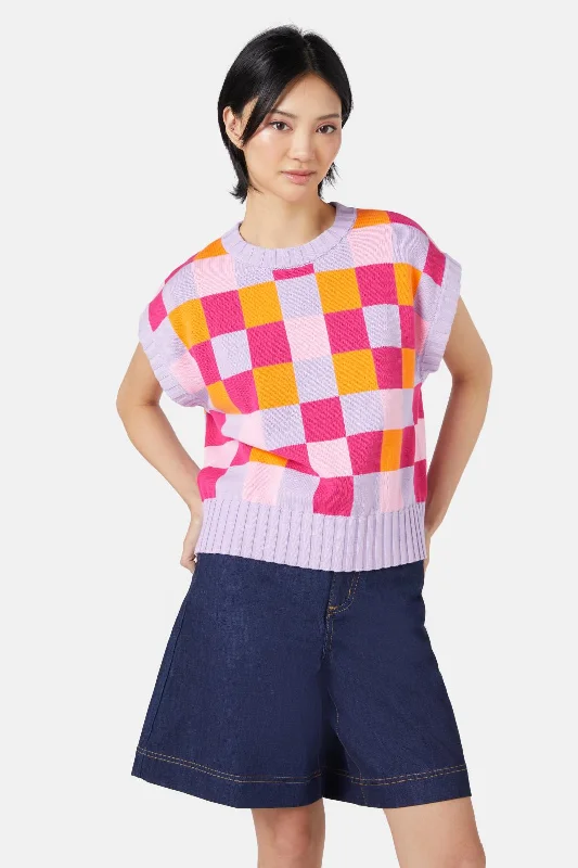 Online Boutiques Best Gingham Garden Vest