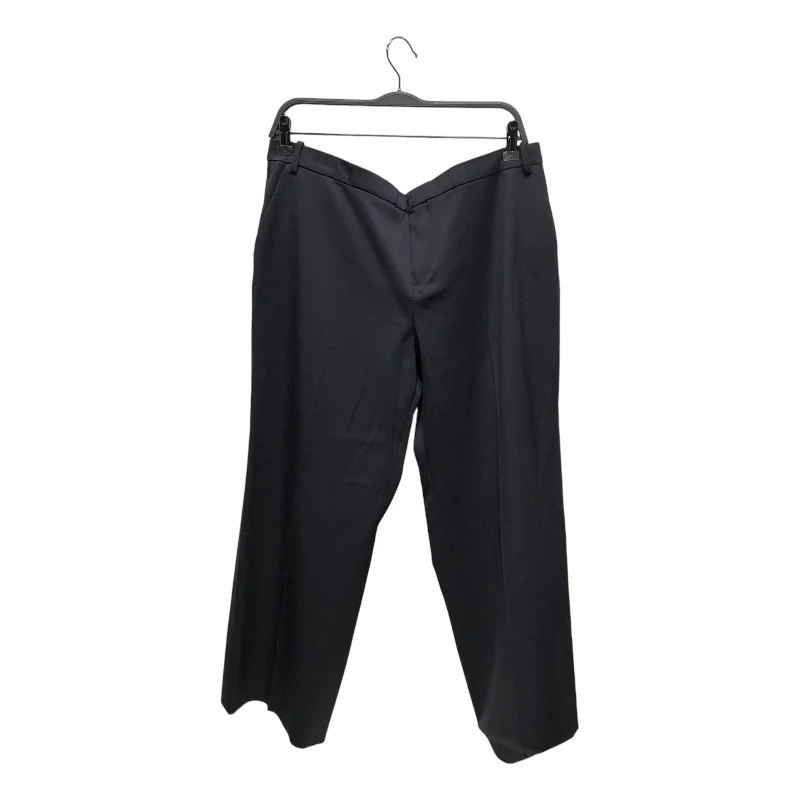 Women's Athletic Outfit BALENCIAGA/Wide Leg Pants/42/Cotton/NVY/